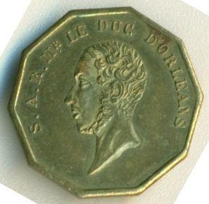 Médaille frappée à l’occasion dela mort de Ferdinand-Philippe, duc d’Orléans et prince royal le 13 juillet 1842 ; Ferdinand-Philippe, duc d’Orléans (986.002.001)