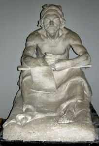 statue ; Marat au bain ; Marat (11.184 ; n°821 (Inv.1911))