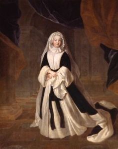 Portrait de la duchesse de Bourbon-Condé en deuil (1793-4-1)