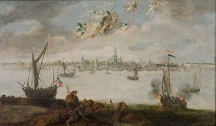 Vue panoramique d'Anvers (1795-1-16)