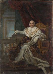 Portrait du Roi Louis XVIII (1815-1-1)