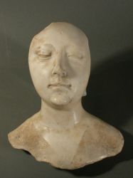 Masque mortuaire, Agnès Sorel, Francesco da Laurana, 2ème moitié du XVe siècle, musées de Bourges