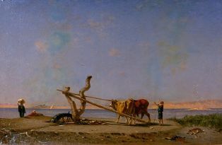 Sakieh sur les bords du Nil (1865-1-1)