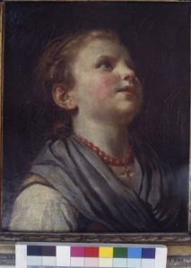 Jeune fille ; Tableau (1869.1.5 ; 100 (Catalogue peinture 1869); 11 070 (Référence provisoire))