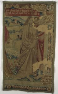 La rencontre du Christ et de saint Ursin ; Elément d'ensemble (1898.15.1 ; 1222 (Inventaire B))