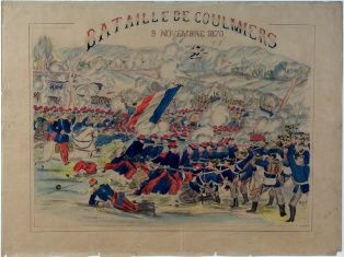 bataille de Coulmiers / 9 novembre 1870 (titre inscrit) (2000.1.32)