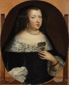 tableau ; Anne d'Autriche, reine de France (1601-1666) (872.3.5 ; IP 91)