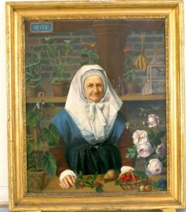 Portrait de Madame Neveu, fleuriste (D 1961-4-1)