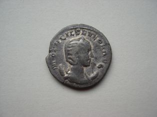 monnaie ; antoninien ; antoninien d'Otacilia Severa (2007.30.10)