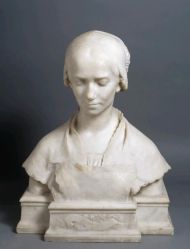L'Angèle, Jean-Eugène Baffier, buste, 1981.4.1. Musée du Berry, Bourges