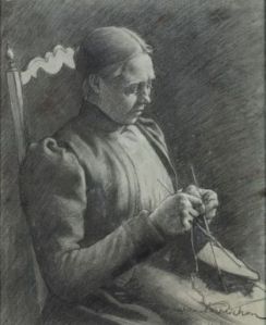 tableau ; portrait ; Portrait d'Isabelle Rimbaud (11.270 ; n°816)