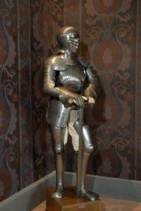 armure ; armure avec une épée (D. 1154)