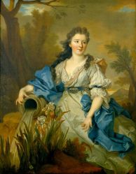 Portrait de femme en source, Nicolas de Largillierre, XVIIIe siècle, musée des Beaux-Arts de Tours