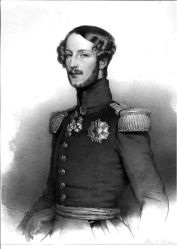 Portrait de Ferdinand-Philippe, duc d'Orléans, d'après Franz Xavier Winterhalter, lithographie, musée d'art et d'histoire, Dreux