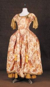 robe de femme ; robe dite « Manon » ; Robe « Manon », style Louis XV (2007.3.6)