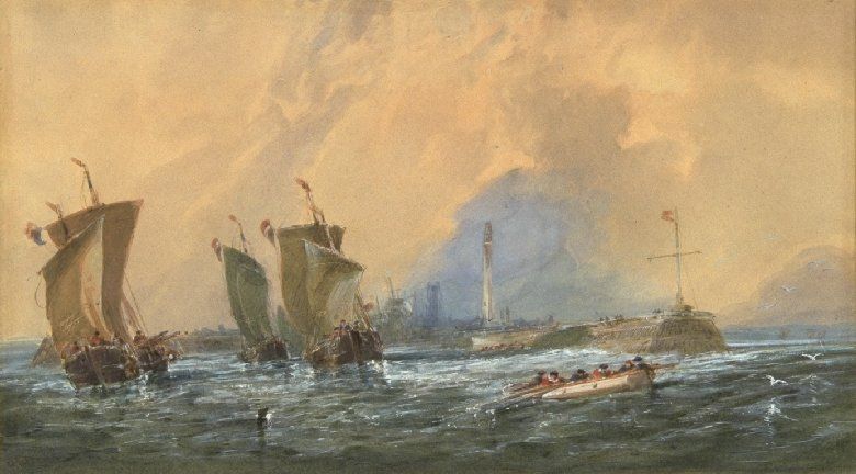 Le Port de Dunkerque, sortie de pêcheurs