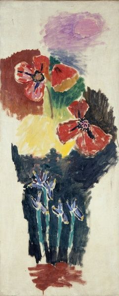 Henri Matisse, Iris et coquelicots II (1900) - Le Cateau-Cambrésis, Musée départemental Matisse