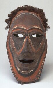 Masque-crâne Tolai
Masque surmodelé
masque
Crâne surmodelé
Structure faciale
