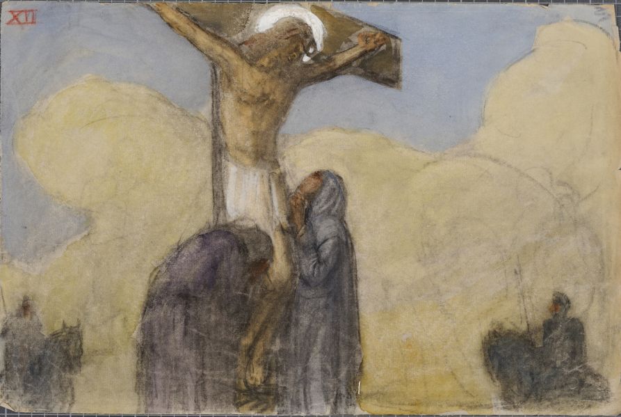 Station 12 : le Christ en croix