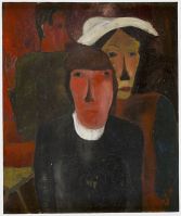 [Trois personnages], 1926
huile sur toile
55 x 46 cm
Collection particulière