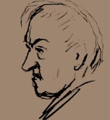 Pierre tal Coat, Portrait au crayon de Henri Maldiney
