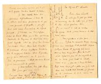 Lettre de Jean Marfaing datée du 29 au 1er décembre 1915.
