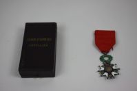 Croix de la Légion d'Honneur et son écrin