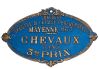3e prix du concours spécial de la race percheronne Chevau...