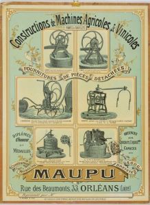 Constructions de machines agricoles & vinicoles Maupu