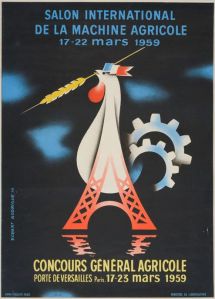 Salon international de la machine agricole 17-22 mars 1959