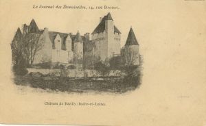 Château de Razilly (Indre-et-Loire).