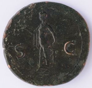 monnaie ; dupondius ; © François Lauginie