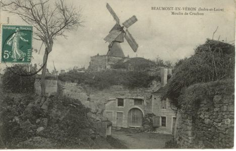 Beaumont-en-Véron (Indre-et-Loire) / Moulin de Cruchon