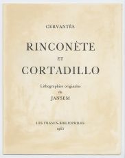"Rinconète et Cortadillo" de Cervantès illustré par Jansem