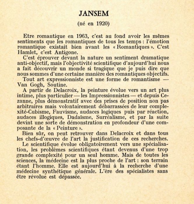 in/revue mensuelle "Europe", avril 1963