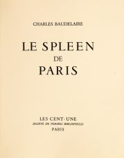Le spleen de Paris de Charles Baudelaire