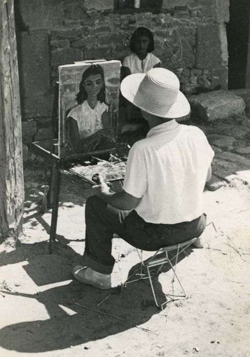 1951, Jansem à Moudania (Grèce)
