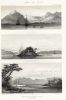 3 estampes sur la feuille : La baie Fortescue ; îlot de l...