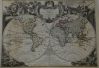 Mappe Monde Nouvelle dédiée à Monseigneur le comte de Mon...
