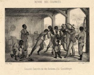 REVUE DES COLONIES ; Cruautés Exercées sur des Esclaves, à la Guadeloupe