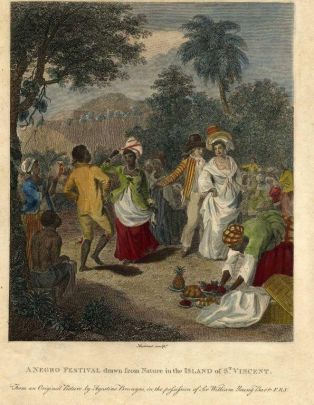 A NEGRO FESTINVAL drawn from Nature in the ISLAND of St VINCENT.