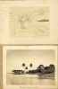 2 photographies ; carte géographique de Tahiti, 1867 ; pl...