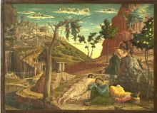 Andrea Mantegna
La Prière au jardin des Oliviers, 1459