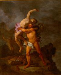 Michel-Ange Houasse, Hercule jetant Lycas dans la mer, Tours, musées des Beaux-Arts