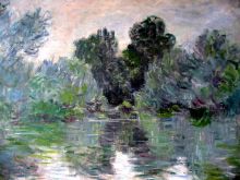 Claude Monet, Un Bras de la Seine près de Vétheuil, 1878