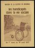 Les handicapés dans la vie sociale