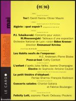 Programme mai