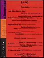 Programme janvier