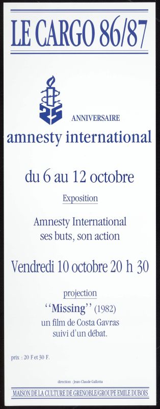 Anniversaire Amnesty International