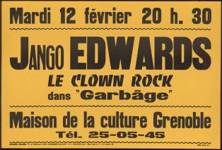 Jango Edwards - Le clown rock dans Garbage